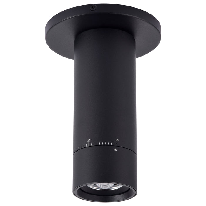 SATCO/NUVO 15W LED Monopoint CCT Selectable 2700K/3000K/3500K/4000K/5000K Adjustable Beam Angle 20-50 Degrees 120V Black (62-3504)