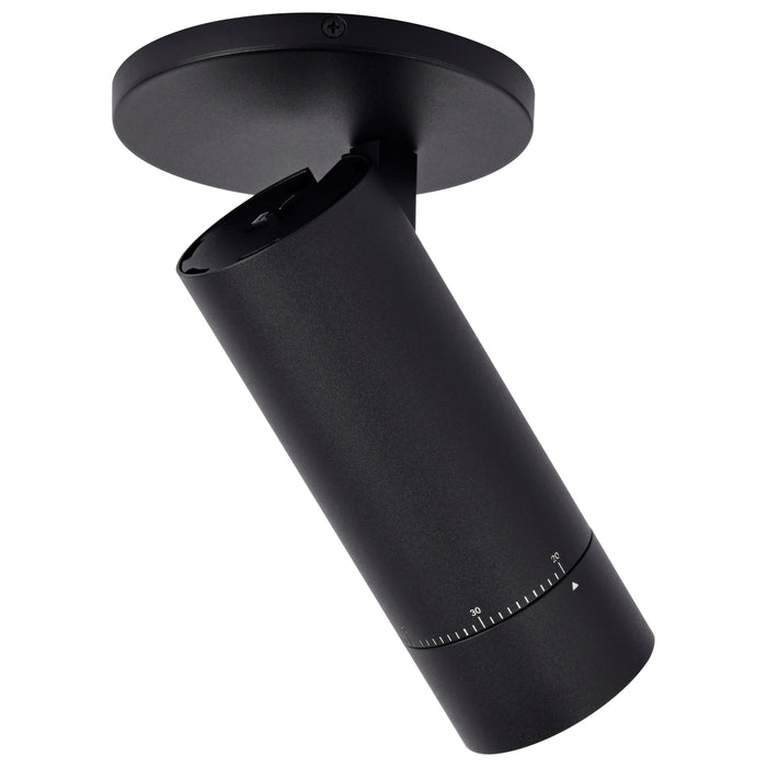 SATCO/NUVO 15W LED Monopoint CCT Selectable 2700K/3000K/3500K/4000K/5000K Adjustable Beam Angle 20-50 Degrees 120V Black (62-3504)
