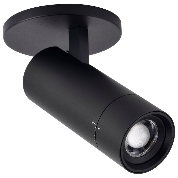 SATCO/NUVO 15W LED Monopoint CCT Selectable 2700K/3000K/3500K/4000K/5000K Adjustable Beam Angle 20-50 Degrees 120V Black (62-3504)