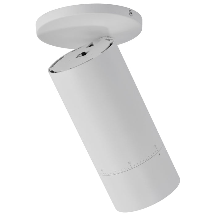 SATCO/NUVO 30W LED Monopoint CCT Selectable 2700K/3000K/3500K/4000K/5000K Adjustable Beam Angle 20-50 Degrees 120V White (62-3505)