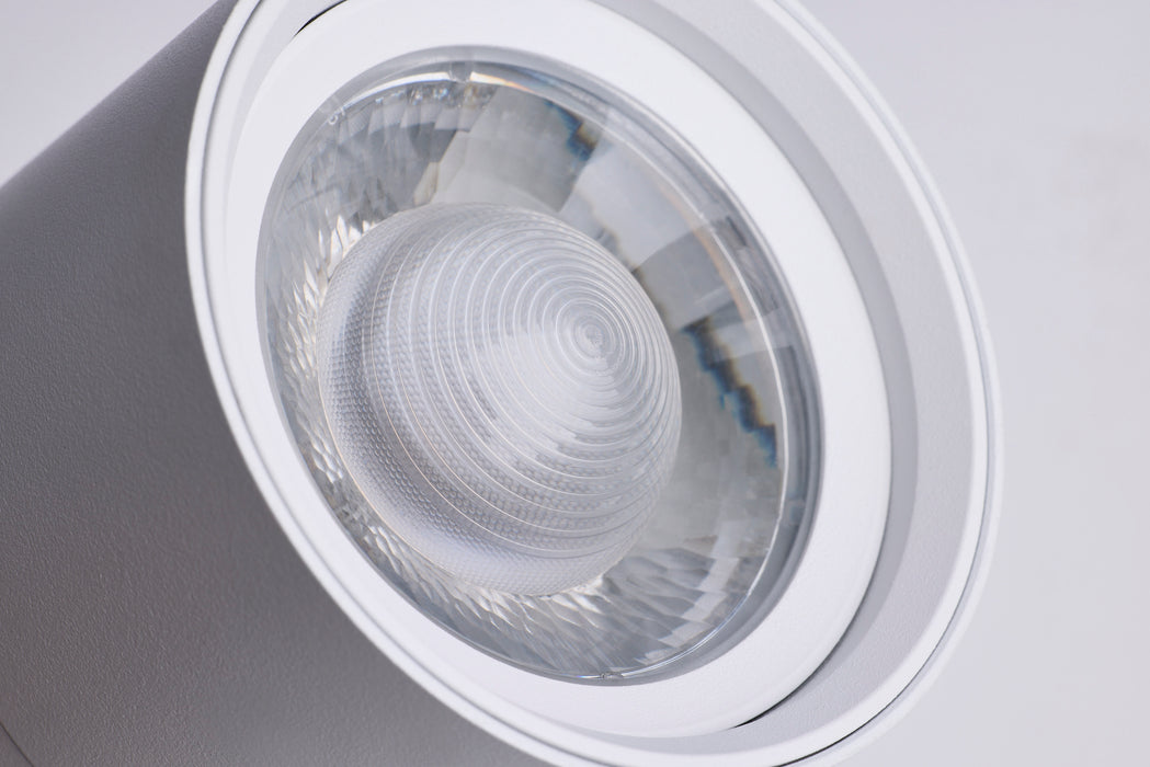 SATCO/NUVO 30W LED Monopoint CCT Selectable 2700K/3000K/3500K/4000K/5000K Adjustable Beam Angle 20-50 Degrees 120V White (62-3505)