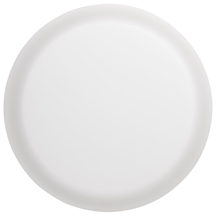 SATCO/NUVO PI 9 Inch LED Flush Mount Brushed Nickel Finish Frosted Etched Glass CCT Selectable 120V (62-558)
