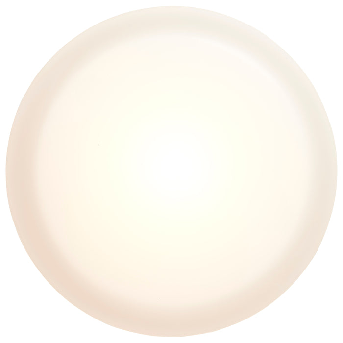 SATCO/NUVO PI 9 Inch LED Flush Mount Brushed Nickel Finish Frosted Etched Glass CCT Selectable 120V (62-558)