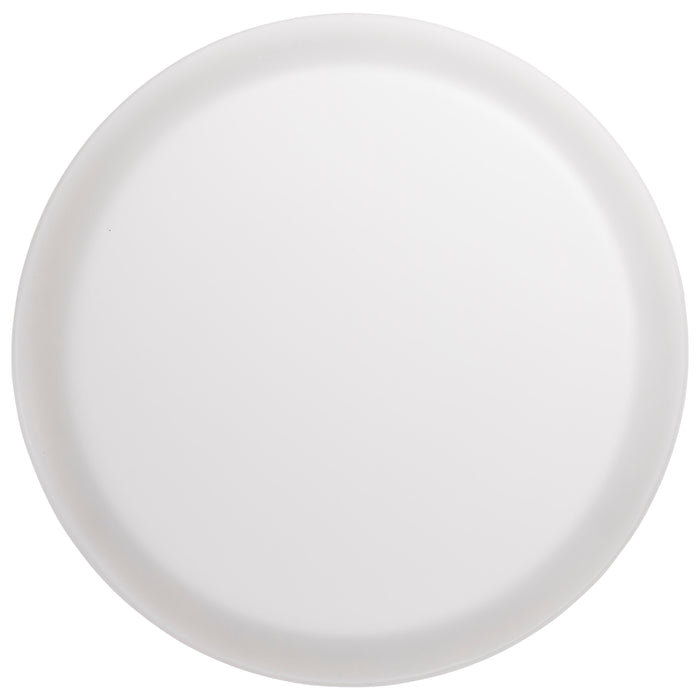 SATCO/NUVO PI 11 Inch LED Flush Mount Brushed Nickel Finish Frosted Etched Glass CCT Selectable 120V (62-559)