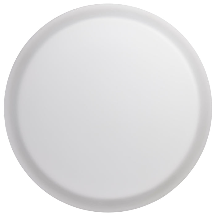 SATCO/NUVO PI 14 Inch LED Flush Mount Brushed Nickel Finish Frosted Etched Glass CCT Selectable 120V (62-560)
