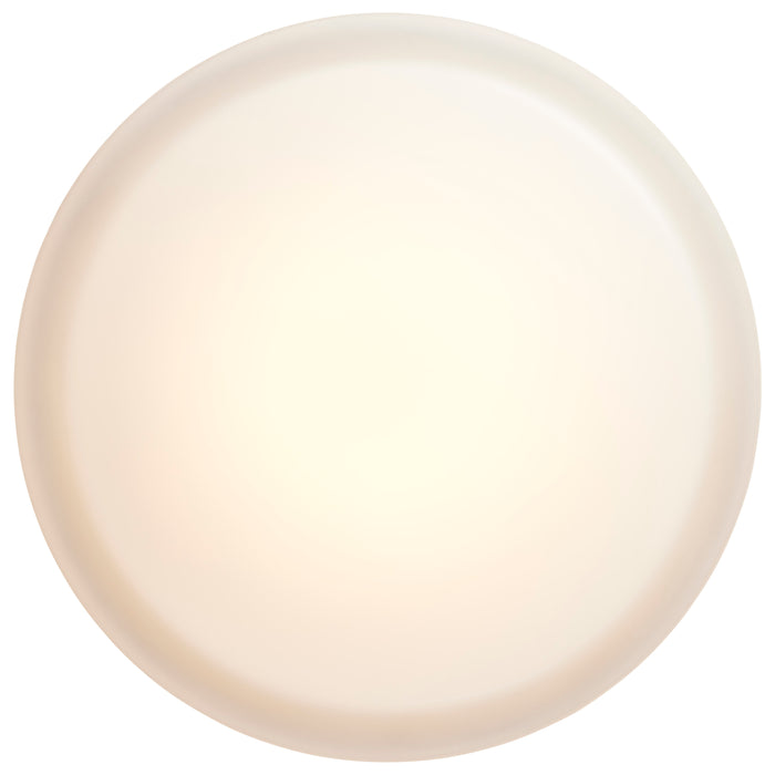 SATCO/NUVO PI 14 Inch LED Flush Mount Brushed Nickel Finish Frosted Etched Glass CCT Selectable 120V (62-560)