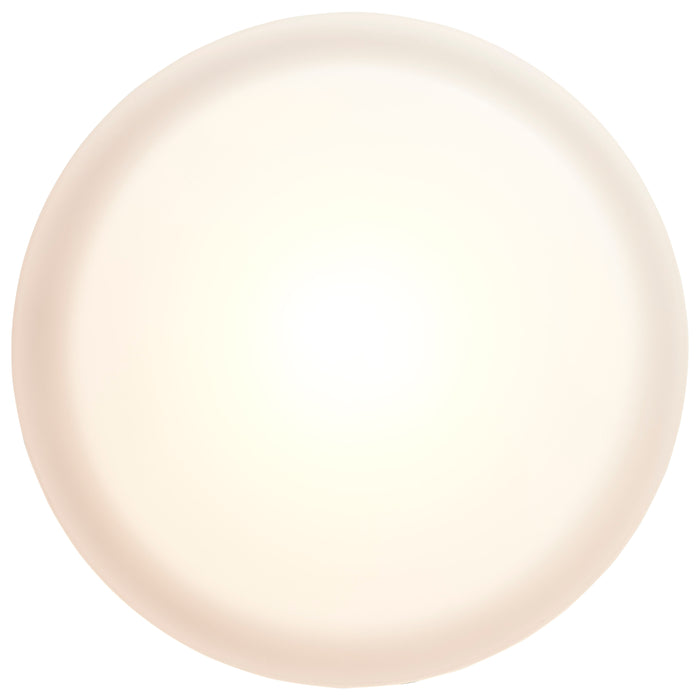 SATCO/NUVO PI 9 Inch LED Flush Mount Black Finish Frosted Etched Glass CCT Selectable 120V (62-568)