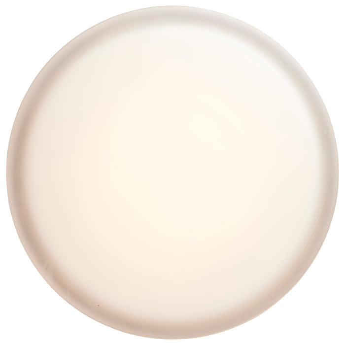 SATCO/NUVO PI 14 Inch LED Flush Mount Black Finish Frosted Etched Glass CCT Selectable 120V (62-570)