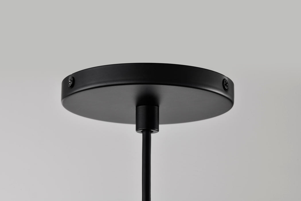 SATCO/NUVO Lacey 2 Inch LED Mini Pendant RGB/Tunable White Starfish Enabled Matte Black With K9 Bubble Crystal (62-6001)