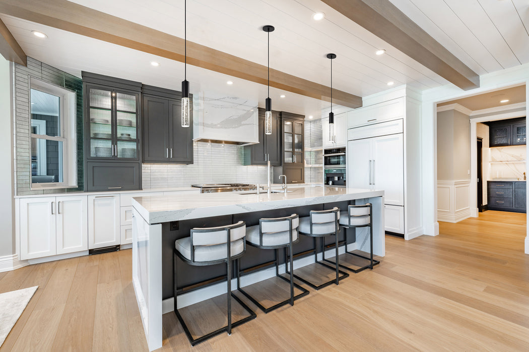 SATCO/NUVO Lacey 2 Inch LED Mini Pendant RGB/Tunable White Starfish Enabled Matte Black With K9 Bubble Crystal (62-6001)