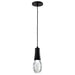 SATCO/NUVO Lacey 4 Inch LED Pendant RGB/Tunable White Starfish Enabled Matte Black With K9 Bubble Crystal (62-6002)