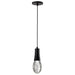 SATCO/NUVO Lacey 4 Inch LED Pendant RGB/Tunable White Starfish Enabled Matte Black With K9 Bubble Crystal (62-6002)