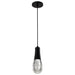 SATCO/NUVO Lacey 4 Inch LED Pendant RGB/Tunable White Starfish Enabled Matte Black With K9 Bubble Crystal (62-6002)