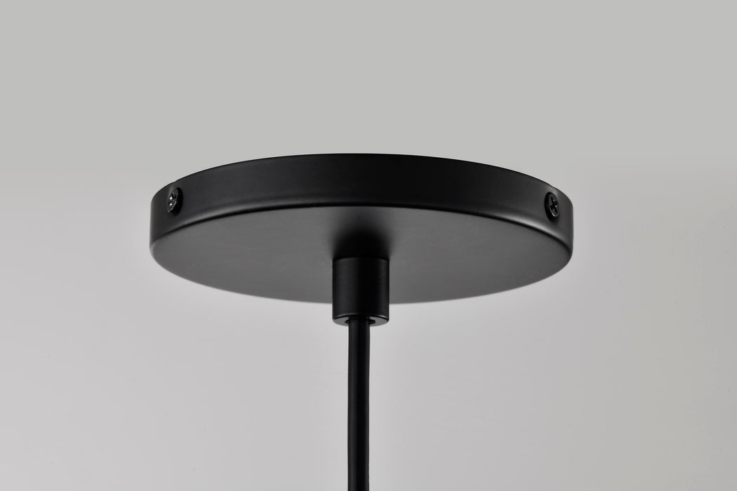 SATCO/NUVO Lacey 4 Inch LED Pendant RGB/Tunable White Starfish Enabled Matte Black With K9 Bubble Crystal (62-6002)