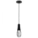 SATCO/NUVO Lacey 4 Inch LED Pendant RGB/Tunable White Starfish Enabled Matte Black With K9 Bubble Crystal (62-6002)