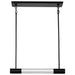 SATCO/NUVO Lacey 10 Inch LED Island Pendant RGB/Tunable White Starfish Enabled Matte Black With K9 Bubble Crystal (62-6003)