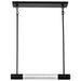 SATCO/NUVO Lacey 10 Inch LED Island Pendant RGB/Tunable White Starfish Enabled Matte Black With K9 Bubble Crystal (62-6003)