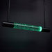 SATCO/NUVO Lacey 10 Inch LED Island Pendant RGB/Tunable White Starfish Enabled Matte Black With K9 Bubble Crystal (62-6003)