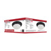 SATCO/NUVO 18W Flush Mount Twist And Lock Fixture LED 12 Inch Matte Black Finish Frosted Glass 1500Lm 3000K 90 CRI  (62-687)