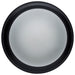 SATCO/NUVO 25W Flush Mount Twist And Lock Fixture LED 14 Inch Matte Black Finish Frosted Glass 2100Lm 3000K 90 CRI (62-689)