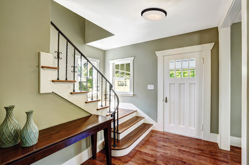 SATCO/NUVO Dale LED Flush Fixture With Opal Frosted Glass (62-709)