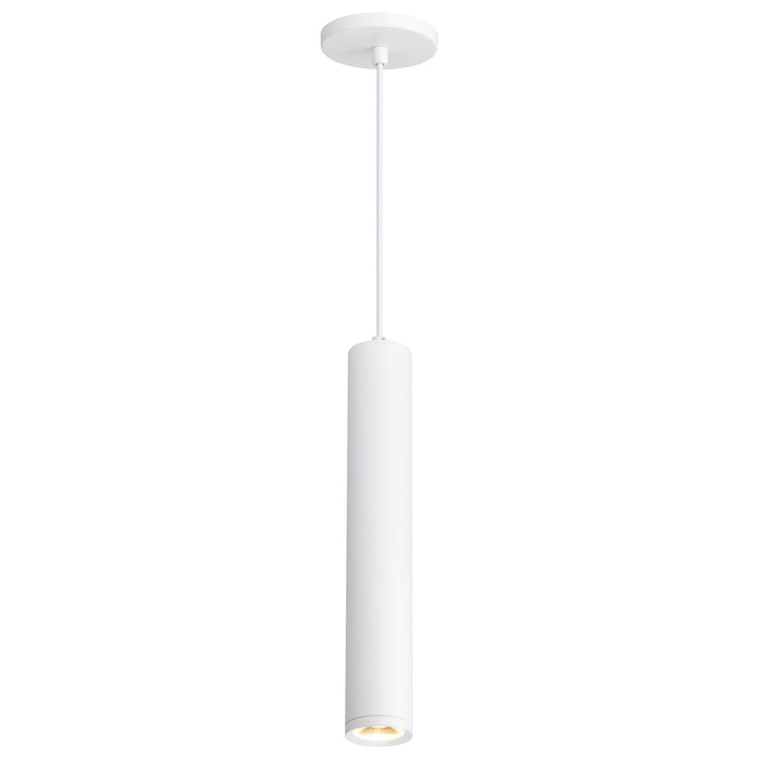 SATCO/NUVO Century 12W 16 Inch LED Pendant Matte White Finish (62-817)