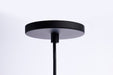 SATCO/NUVO Century 12W 16 Inch LED Pendant Matte Black And Brushed Brass Finish (62-818)