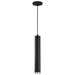 SATCO/NUVO Century 12W 16 Inch LED Pendant Matte Black And Brushed Nickel Finish (62-819)