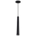 SATCO/NUVO Melrose 12W 16 Inch LED Pendant Matte Black Finish (62-826)