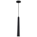 SATCO/NUVO Melrose 12W 16 Inch LED Pendant Matte Black Finish (62-826)