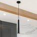 SATCO/NUVO Melrose 12W 16 Inch LED Pendant Matte Black Finish (62-826)