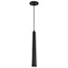 SATCO/NUVO Melrose 12W 16 Inch LED Pendant Matte Black Finish (62-826)