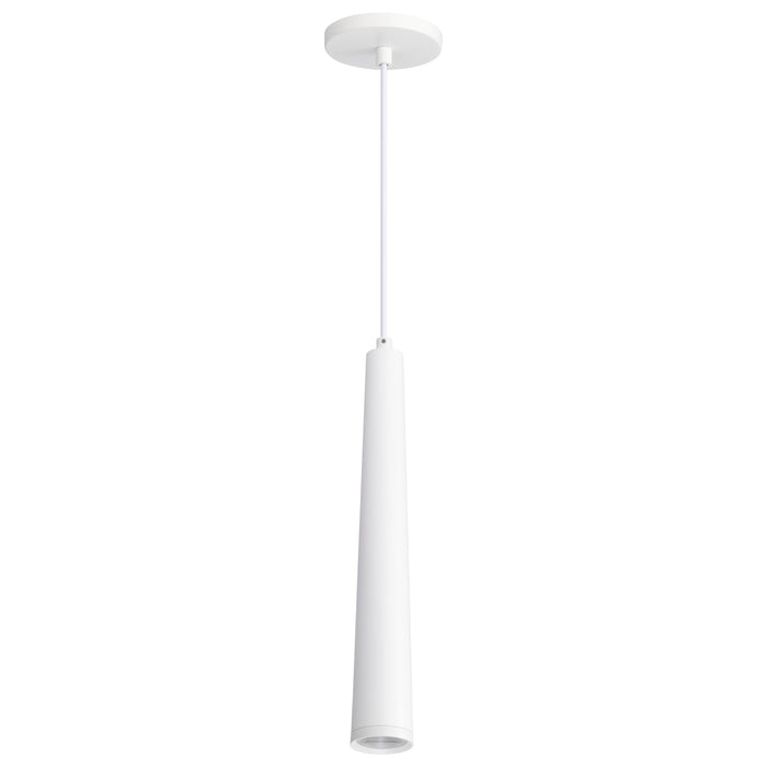 SATCO/NUVO Melrose 12W 16 Inch LED Pendant Matte White Finish (62-827)