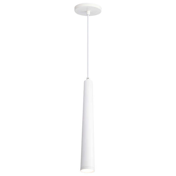 SATCO/NUVO Melrose 12W 16 Inch LED Pendant Matte White Finish (62-827)