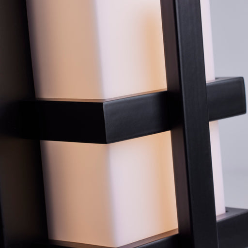 SATCO/NUVO Grill Single LED Wall Sconce Aged Bronze Finish (62-873)