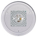SATCO/NUVO 15 Inch CCT Selectable Fabric Drum LED Decor Flush Mount Fixture White Fabric Shade Acrylic Diffuser (62-999)