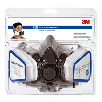 3M - 54251 Performance Paint Project Respirator OV/P95 6211P1-C-M Size Medium (7100159329)