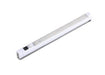 Sylvania UNDCABLN/2BAT830/10IN/WH/M 10 Inch Under Cabinet Sensor Bar Battery Light 6 Steps 2W 4.5V 3000K 80 CRI White Includes 3 Carbon Zinc AA Batteries (62336)