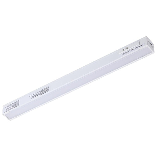 SATCO/NUVO 4W 10-Inch LED Under Cabinet CCT Selectable 3000K/4000K/5000K 90 CRI 120V Dimmable White Finish (63-402)