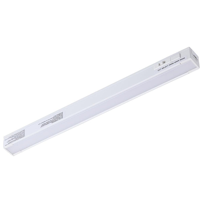 SATCO/NUVO 4W 10-Inch LED Under Cabinet CCT Selectable 3000K/4000K/5000K 90 CRI 120V Dimmable White Finish (63-402)