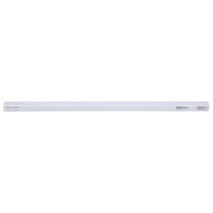 SATCO/NUVO 8W 21-Inch LED Under Cabinet CCT Selectable 3000K/4000K/5000K 90 CRI 120V Dimmable White Finish (63-403)