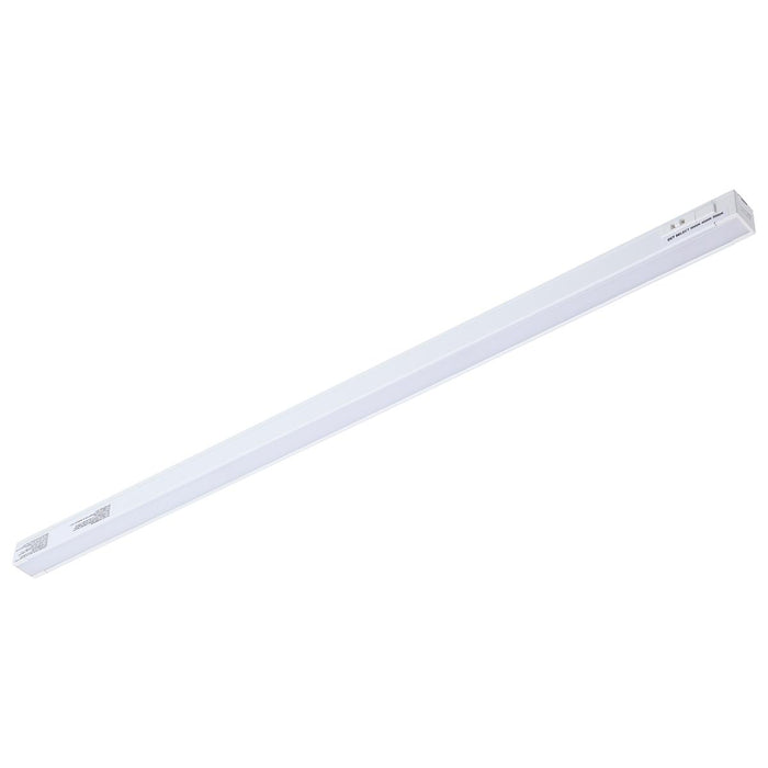 SATCO/NUVO 8W 21-Inch LED Under Cabinet CCT Selectable 3000K/4000K/5000K 90 CRI 120V Dimmable White Finish (63-403)