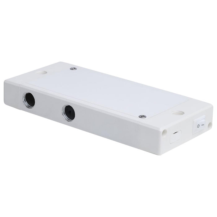SATCO/NUVO Junction Box With Switch White Finish (63-412)