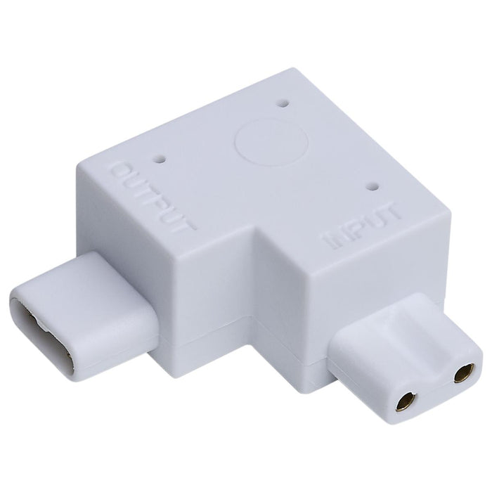 SATCO/NUVO L-Connector Left Angle White Finish (63-416)
