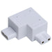 SATCO/NUVO L-Connector Left Angle White Finish (63-416)