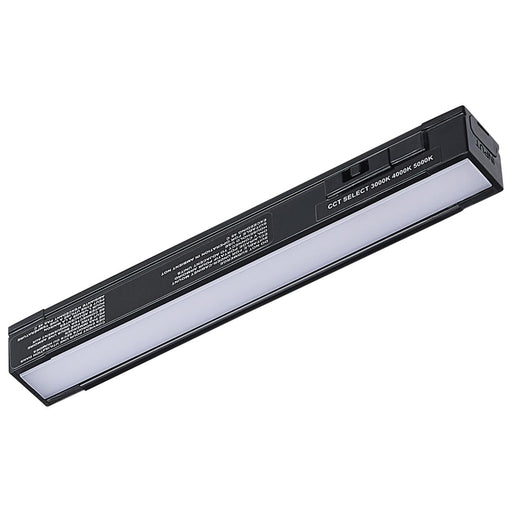 SATCO/NUVO 2W 6-Inch LED Under Cabinet CCT Selectable 3000K/4000K/5000K 90 CRI 120V Black Finish (63-451)