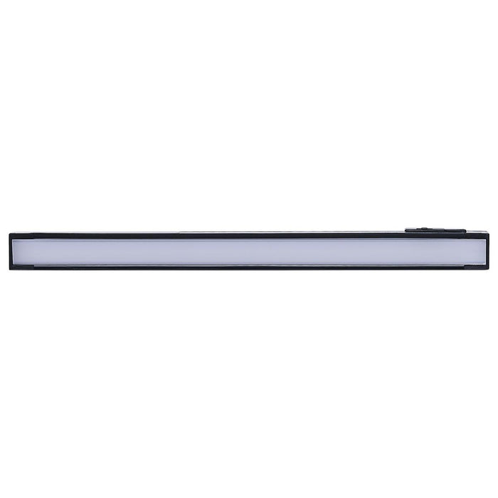 SATCO/NUVO 4W 10-Inch LED Under Cabinet CCT Selectable 3000K/4000K/5000K 90 CRI 120V Black Finish (63-452)
