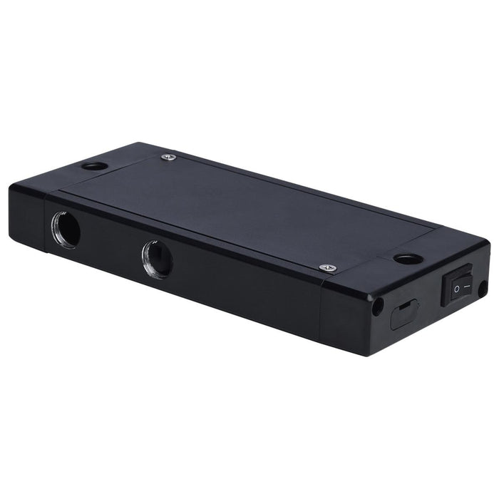 SATCO/NUVO Junction Box With Switch Black Finish (63-462)