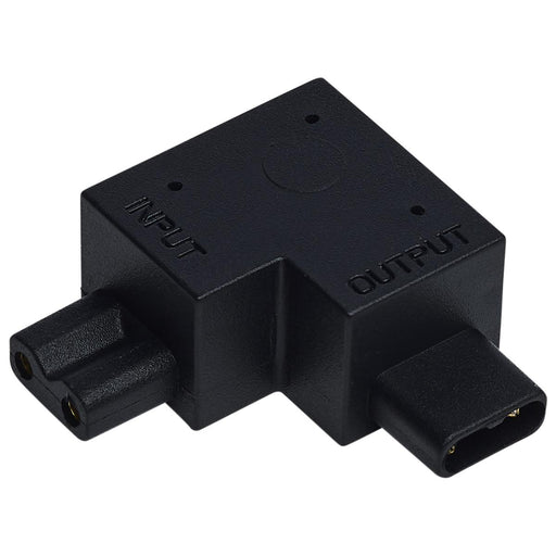 SATCO/NUVO L-Connector Right Angle Black Finish (63-465)