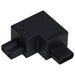 SATCO/NUVO L-Connector Right Angle Black Finish (63-465)